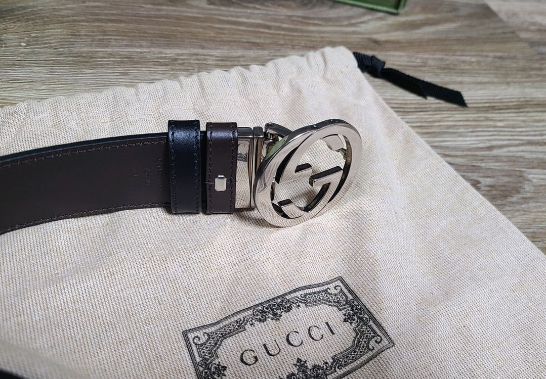 구찌 인터로킹 리버서블 벨트 28 29 30 GGgg벨트명품바이커백크로스백루이비통디올셀린느자켓수트에르메스생로랑 이미지
