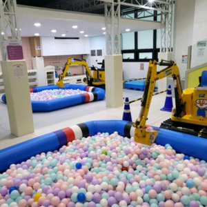 어린이 포크레인 전동 디스코팡팡 놀이기구 대여 및 중고판매중! 이미지