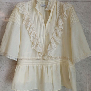 쟈딕엔볼테르 레이스블라우스 (주말초특가) 이미지