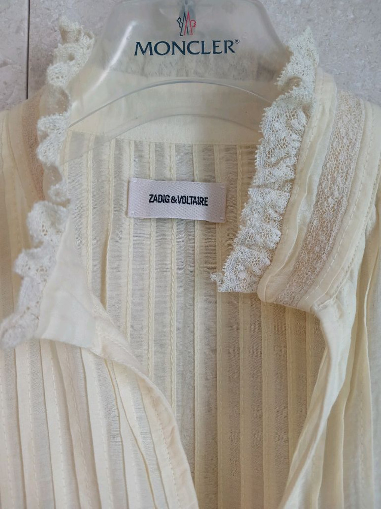 쟈딕엔볼테르 레이스블라우스 (주말초특가) 이미지