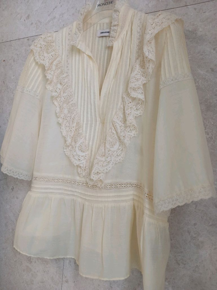 쟈딕엔볼테르 레이스블라우스 (주말초특가) 이미지