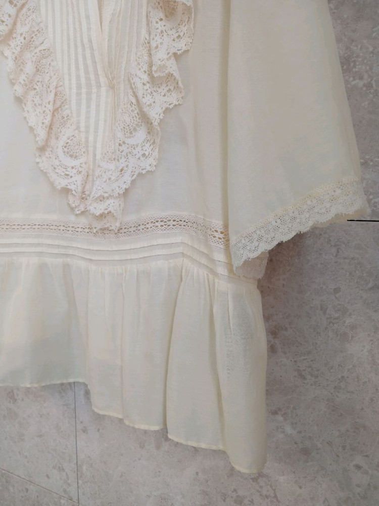 쟈딕엔볼테르 레이스블라우스 (주말초특가) 이미지