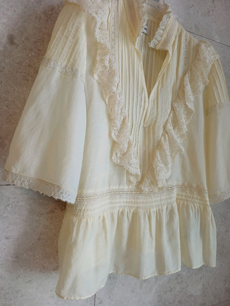 쟈딕엔볼테르 레이스블라우스 (주말초특가) 이미지