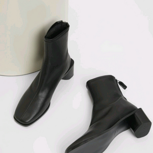 한섬 시스템 앵클부츠 (235사이즈 구두) 이미지