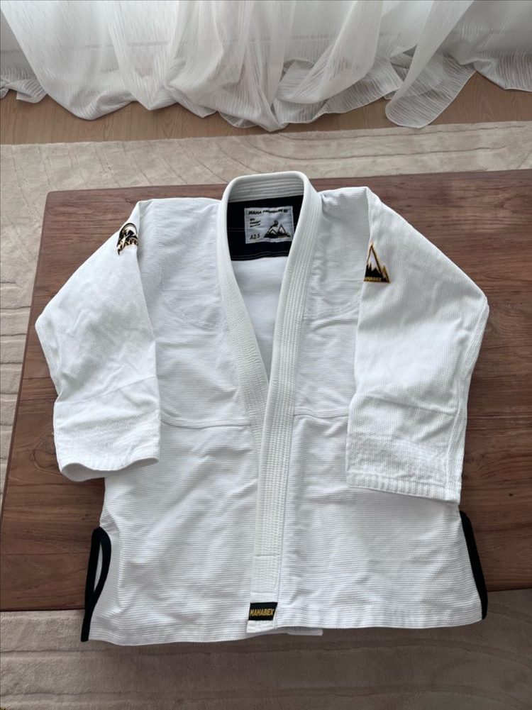 주짓수 도복 마하셋 화이트 A2L 이미지