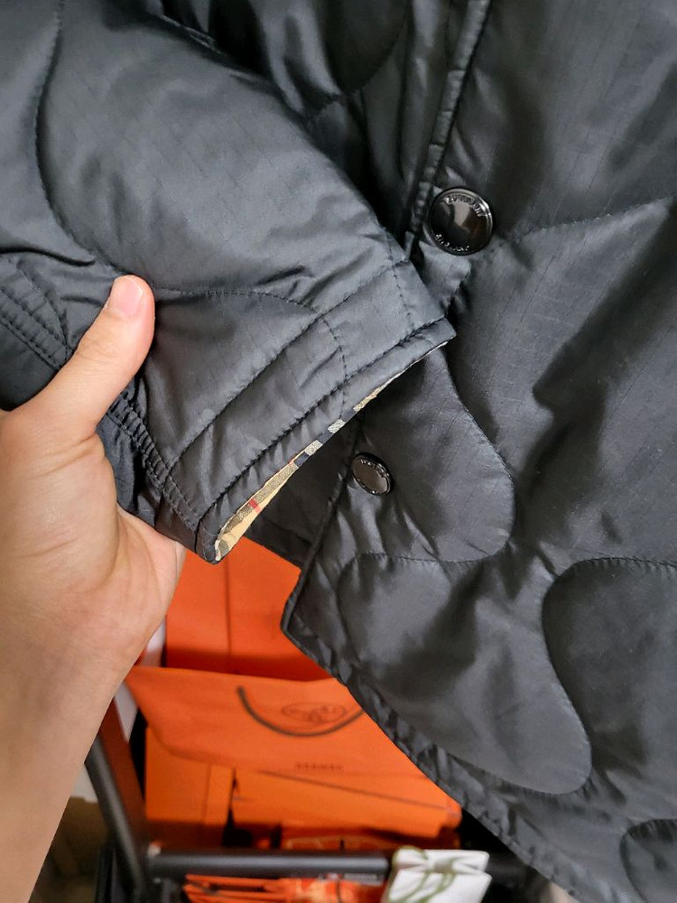 24SS 버버리 리버시블 체온조절 퀼팅자켓 m 이미지