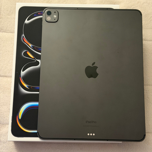 M4 아이패드 프로 13인치 16G 1TB 셀룰러 애케플 풀박스 이미지