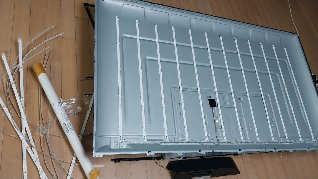 65인치 TV 4K UHD, 오늘 백라이트 새제품으로 교환. 예비부품 1세트 드립니다. 이미지