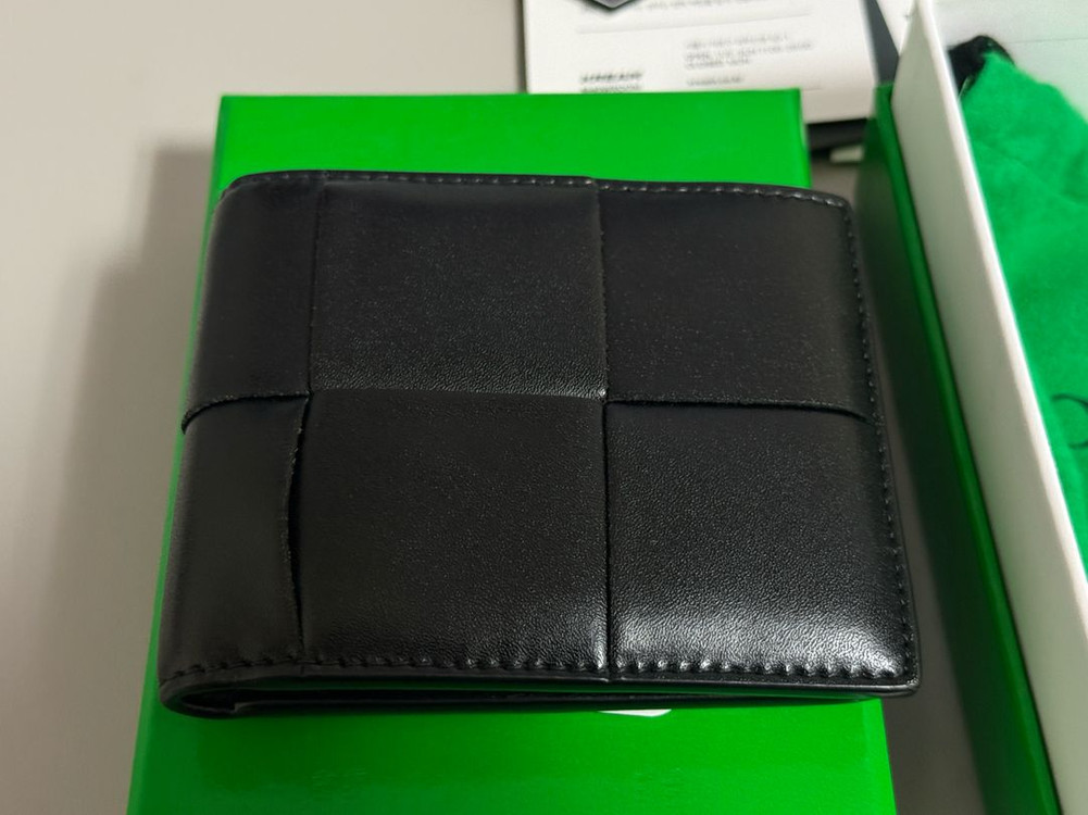 보테가베네타 남성 반지갑 블랙(국내정품, 영수증첨부) 이미지