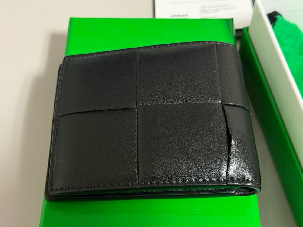 보테가베네타 남성 반지갑 블랙(국내정품, 영수증첨부) 이미지