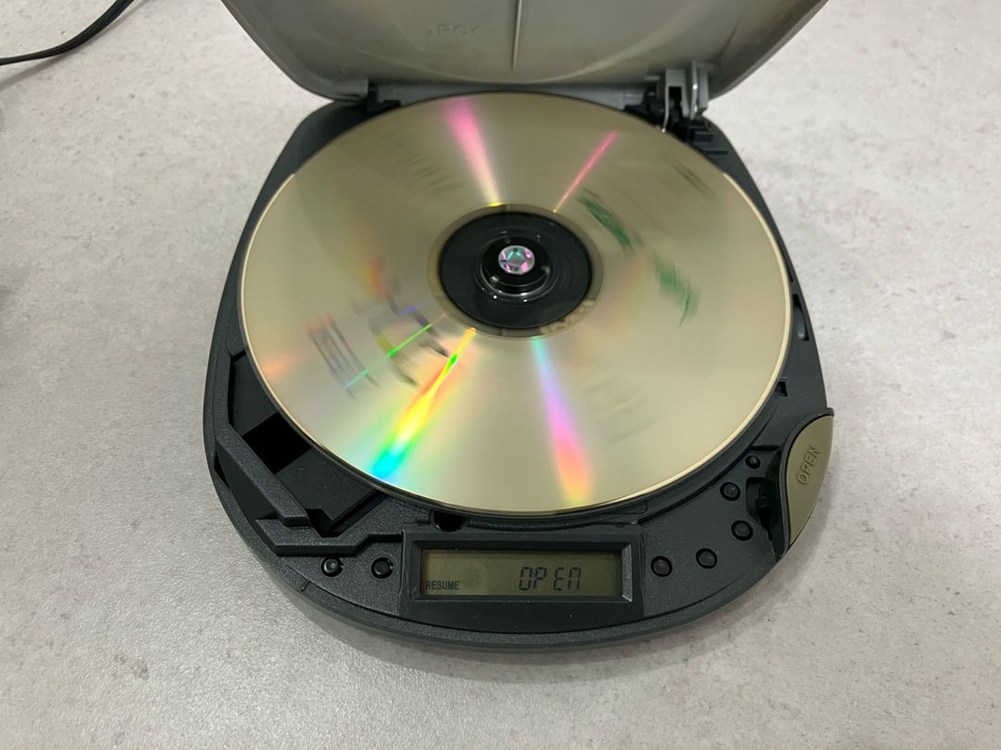 앤틱 파나소닉 CD플레이어 부품용 전시용 이미지