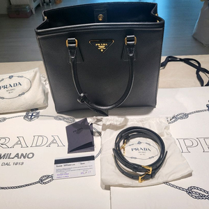 프라다 B2490M 사피아노 럭스백 토트겸 크로스 이미지