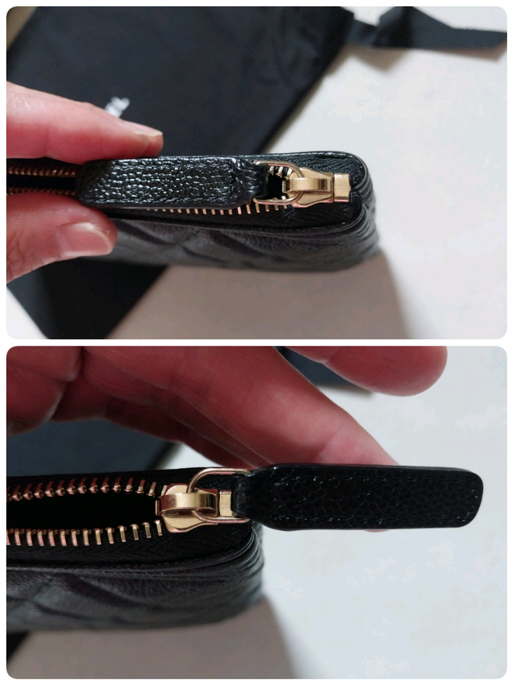 샤넬 보이 캐비어 뉴미듐 클러치(3회착용) 이미지