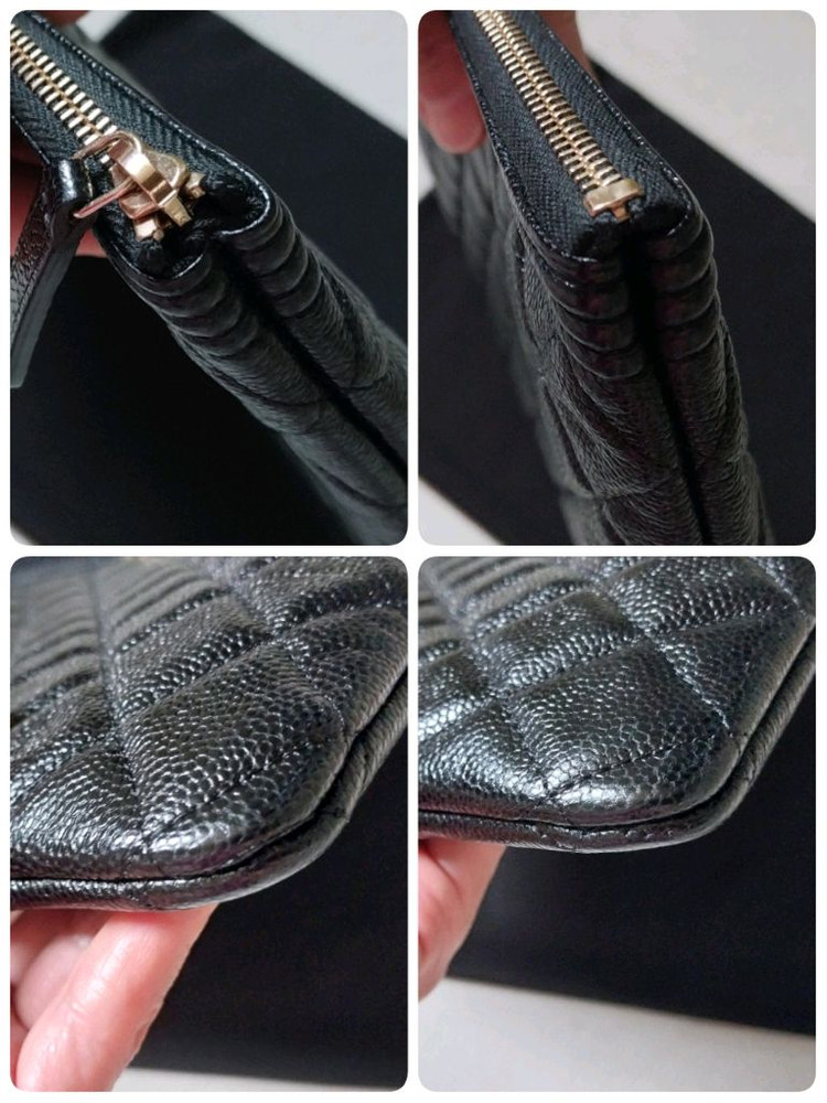 샤넬 보이 캐비어 뉴미듐 클러치(3회착용) 이미지