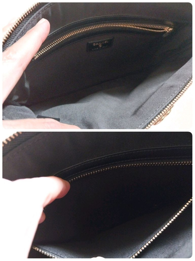 샤넬 보이 캐비어 뉴미듐 클러치(3회착용) 이미지