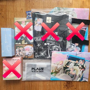 미개봉)플레이브 공식 굿즈 원가/원가 이하 양도합니다:) 이미지