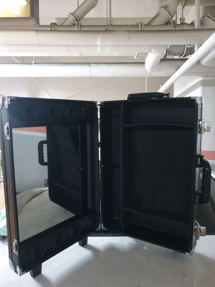 LED조명 메이크업 박스 캐리어 이동식 무료배송 이미지