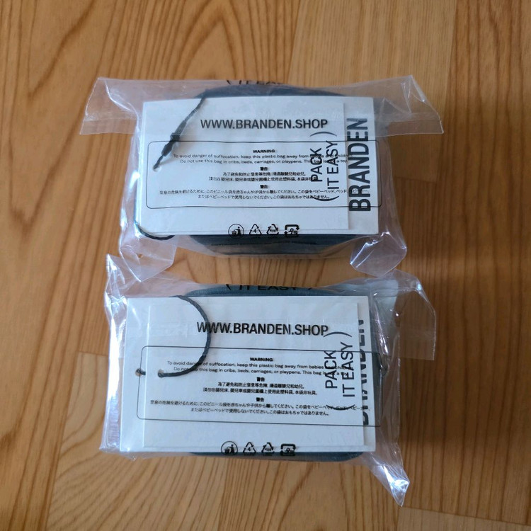 브랜든 미니 큐브 파우치 키링(새제품) 이미지