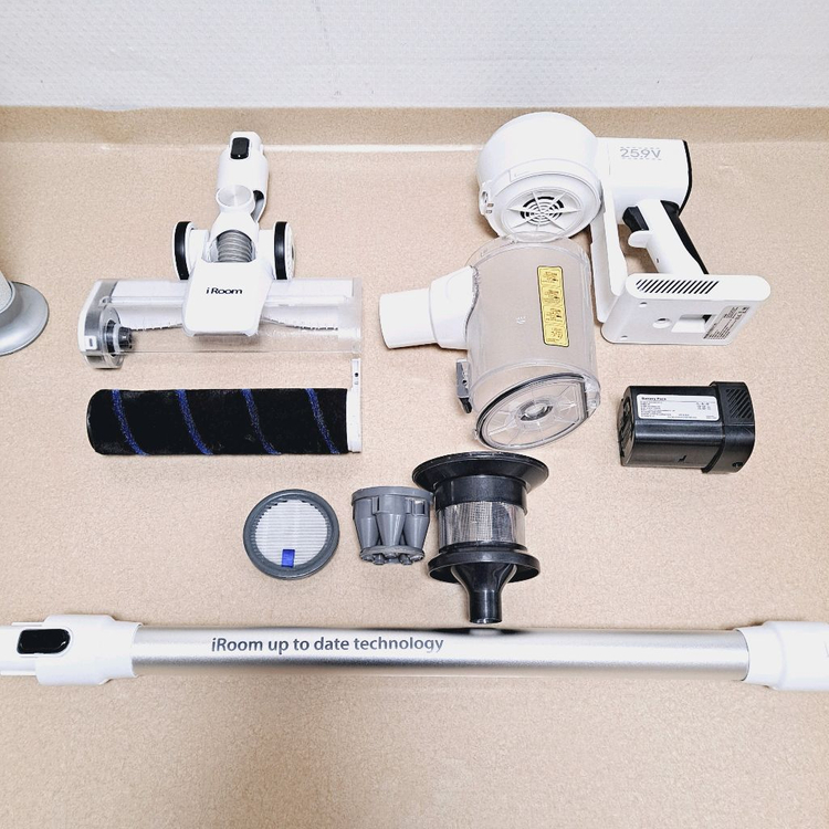 아이룸 F9 무선청소기 배터리24분 거치대포함 2in1 스틱+핸디형 이미지