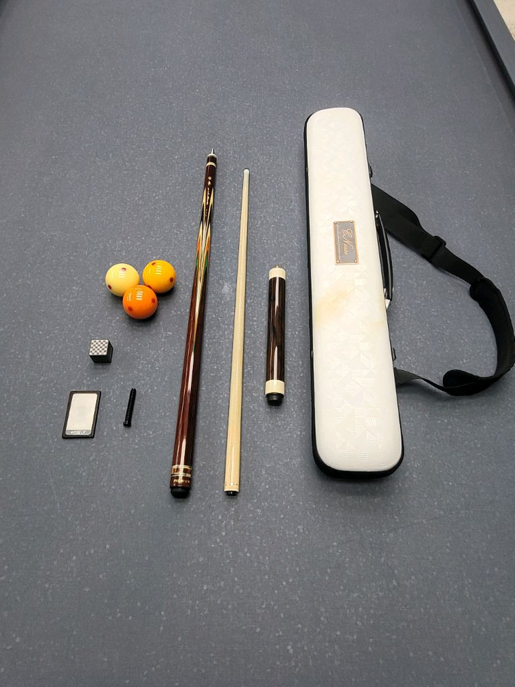 당구큐ㅡ우림 아그니 홍목 버터 풀세트 이미지