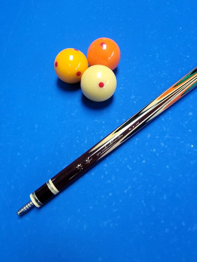 당구큐ㅡ우림 아그니 홍목 버터 풀세트 이미지