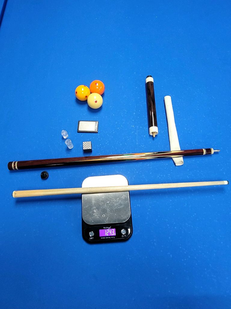 당구큐ㅡ우림 아그니 홍목 버터 풀세트 이미지