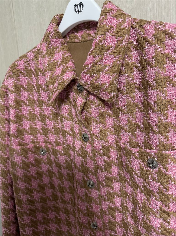 매니모어몽 트위드 프린지 자켓 이미지