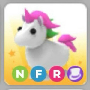 입양하세요 네온 유니콘 이미지