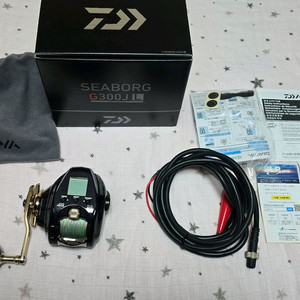 다이와 시보그 G300J (직수)전동릴 / 10500B 방짜배터리 판매합니다 이미지