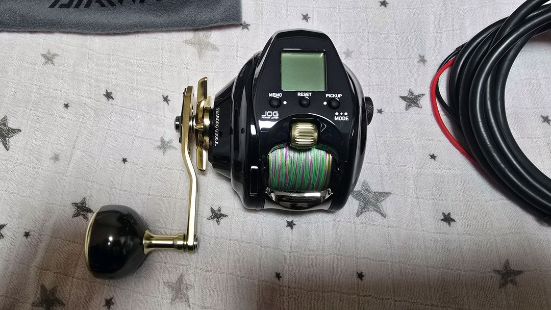 다이와 시보그 G300J (직수)전동릴 / 10500B 방짜배터리 판매합니다 이미지