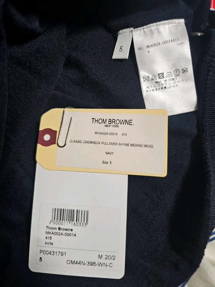 톰브라운 메리노울 니트 (5사이즈) 이미지