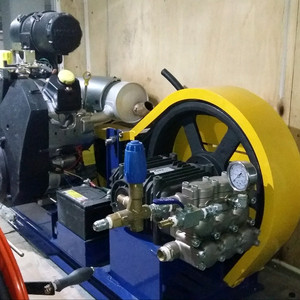 전문용하수구고압세척기 이미지