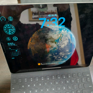 아이패드 프로 12.9 3세대 1TB 스마트폴리오키보드 포함 이미지