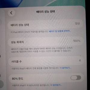 아이패드 에어 M3 11인치 256GB 판매합니다 이미지