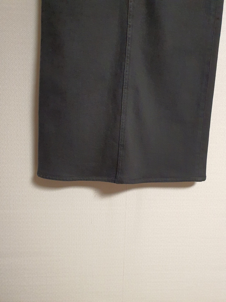 마쥬 MAJE 흑청 슬릿 데님 스커트 44사이즈 정품 이미지