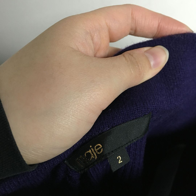 MAJE 마쥬 캐시미어 니트 스커트 2 이미지