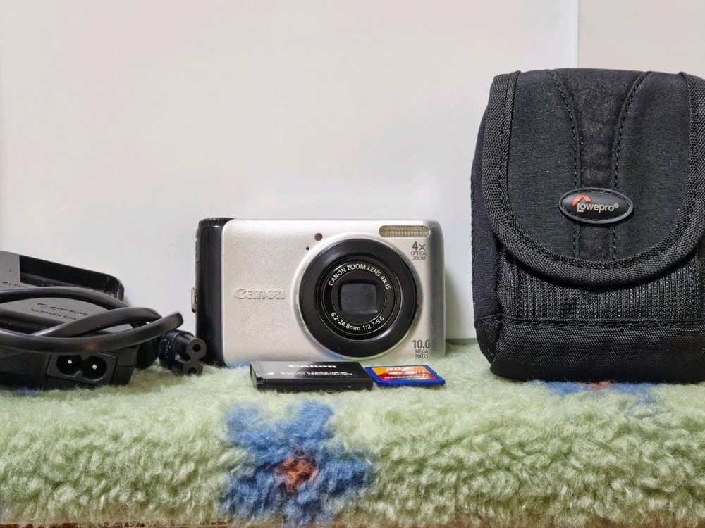 [바로사용가능] 캐논 파워샷 a3000is 빈티지 디카 실버 이미지