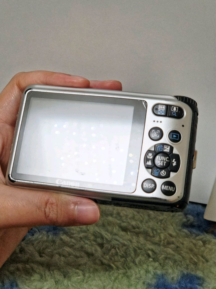 [바로사용가능] 캐논 파워샷 a3000is 빈티지 디카 실버 이미지