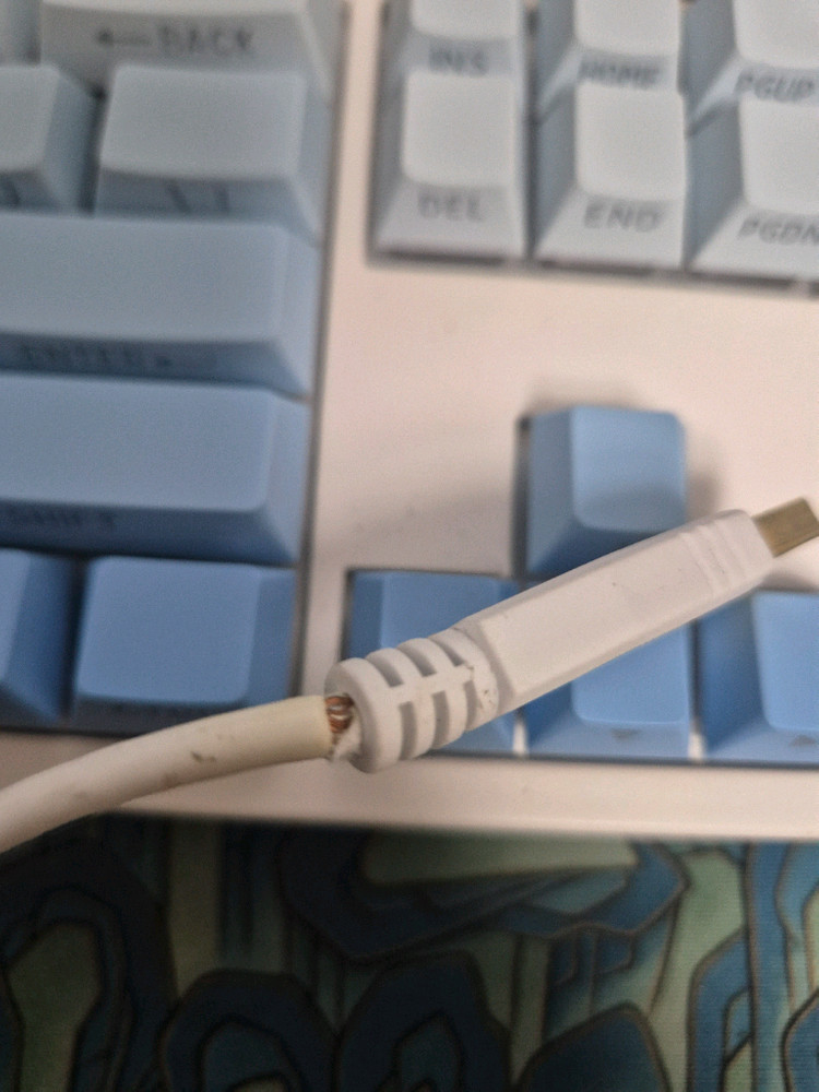 앱코 해커 k990v3 무접점 키보드 이미지