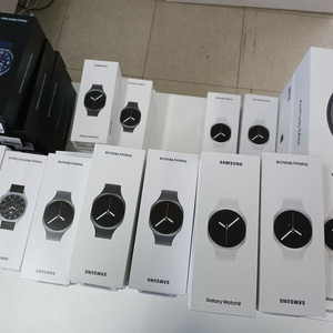 갤럭시 워치 8 실버 / 그라파이트 40~44mm미개봉팝니다!! 이미지