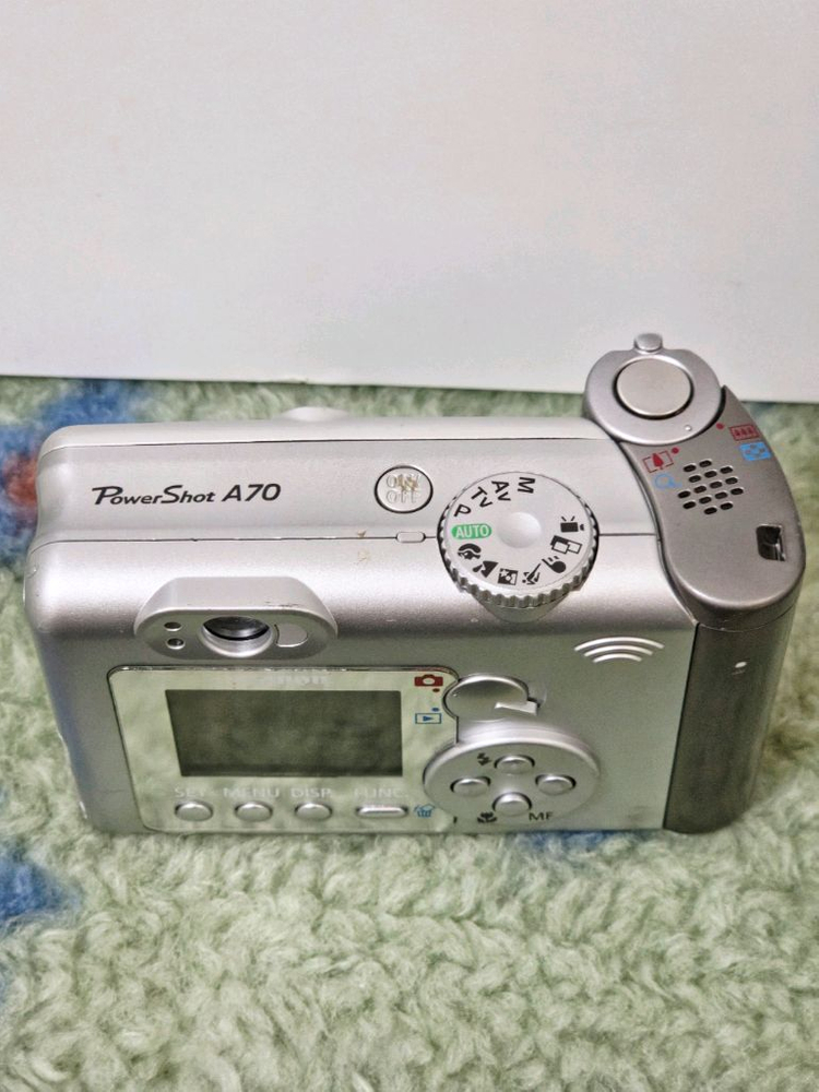 [부품용] 캐논 파워샷 A70 빈티지 디카 이미지