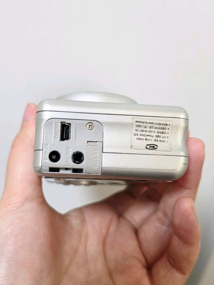 [부품용] 캐논 파워샷 A70 빈티지 디카 이미지