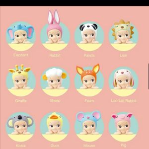 (비닐 미개봉) 소니엔젤 히퍼 롭이어토끼, 양, 돼지, 사슴, 기린, 쥐, 사자, 코알라 이미지