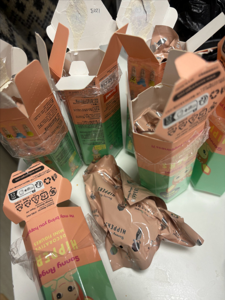 (비닐 미개봉) 소니엔젤 히퍼 롭이어토끼, 양, 돼지, 사슴, 기린, 쥐, 사자, 코알라 이미지