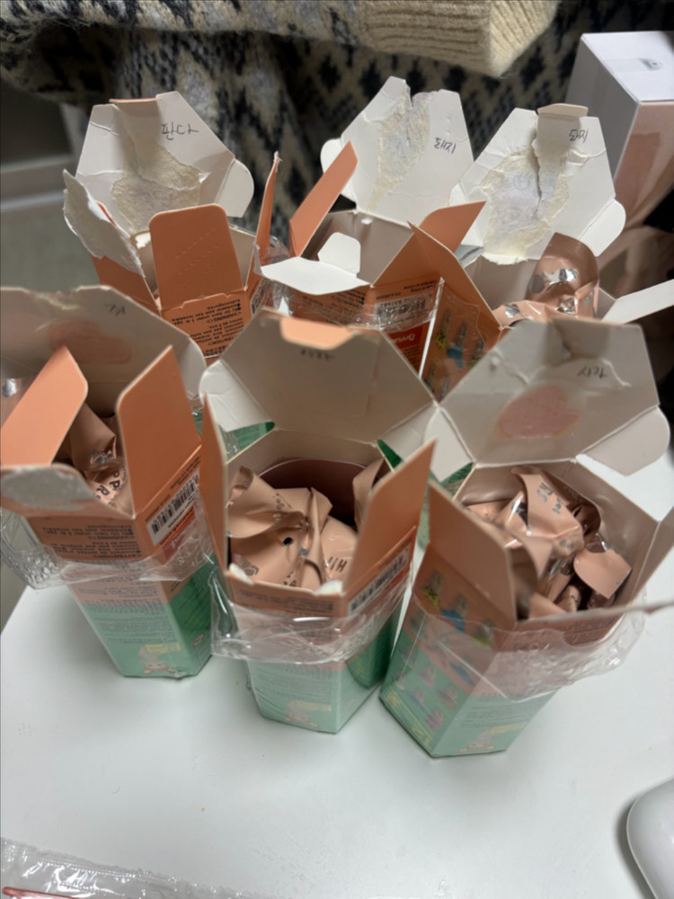 (비닐 미개봉) 소니엔젤 히퍼 롭이어토끼, 양, 돼지, 사슴, 기린, 쥐, 사자, 코알라 이미지