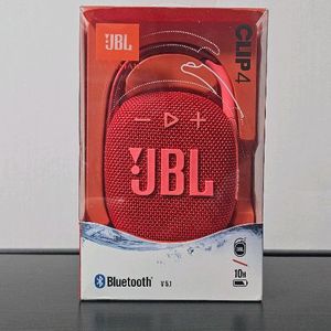 JBL CLIP 4 블루투스 스피커 레드 이미지