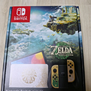 닌텐도 스위치 oled 젤다 에디션 풀박스 + 주변기기 이미지