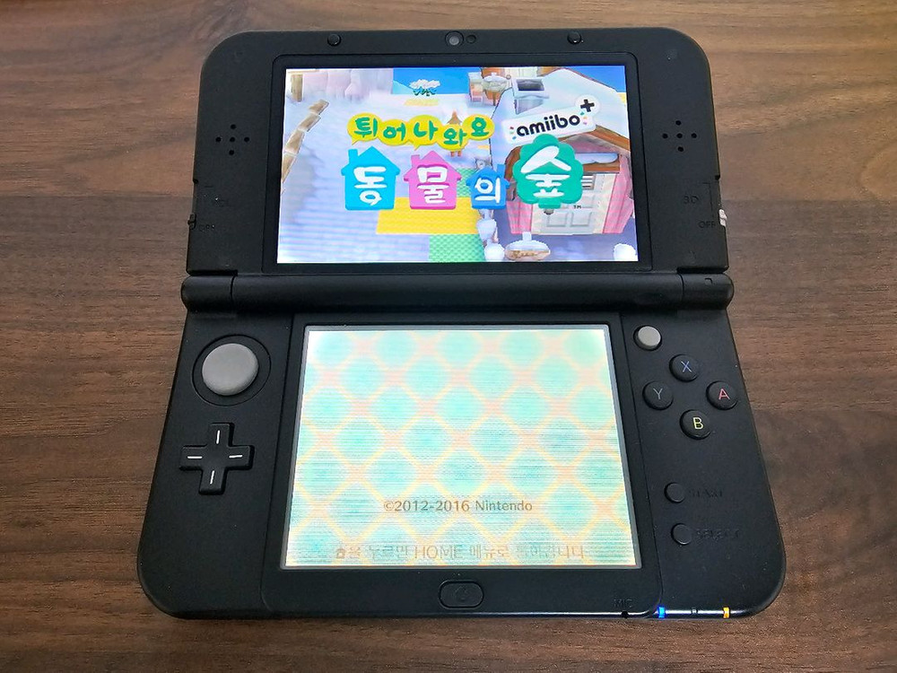 닌텐도3DS 튀어나와요 동물의숲 이미지