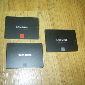 삼성 840 850 860SSD 120GBX2 250GBX1 3개 세트 이미지