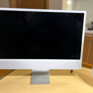 아이맥24 M1 회색 8GB 256GB 디스플레이 고장난 것 이미지